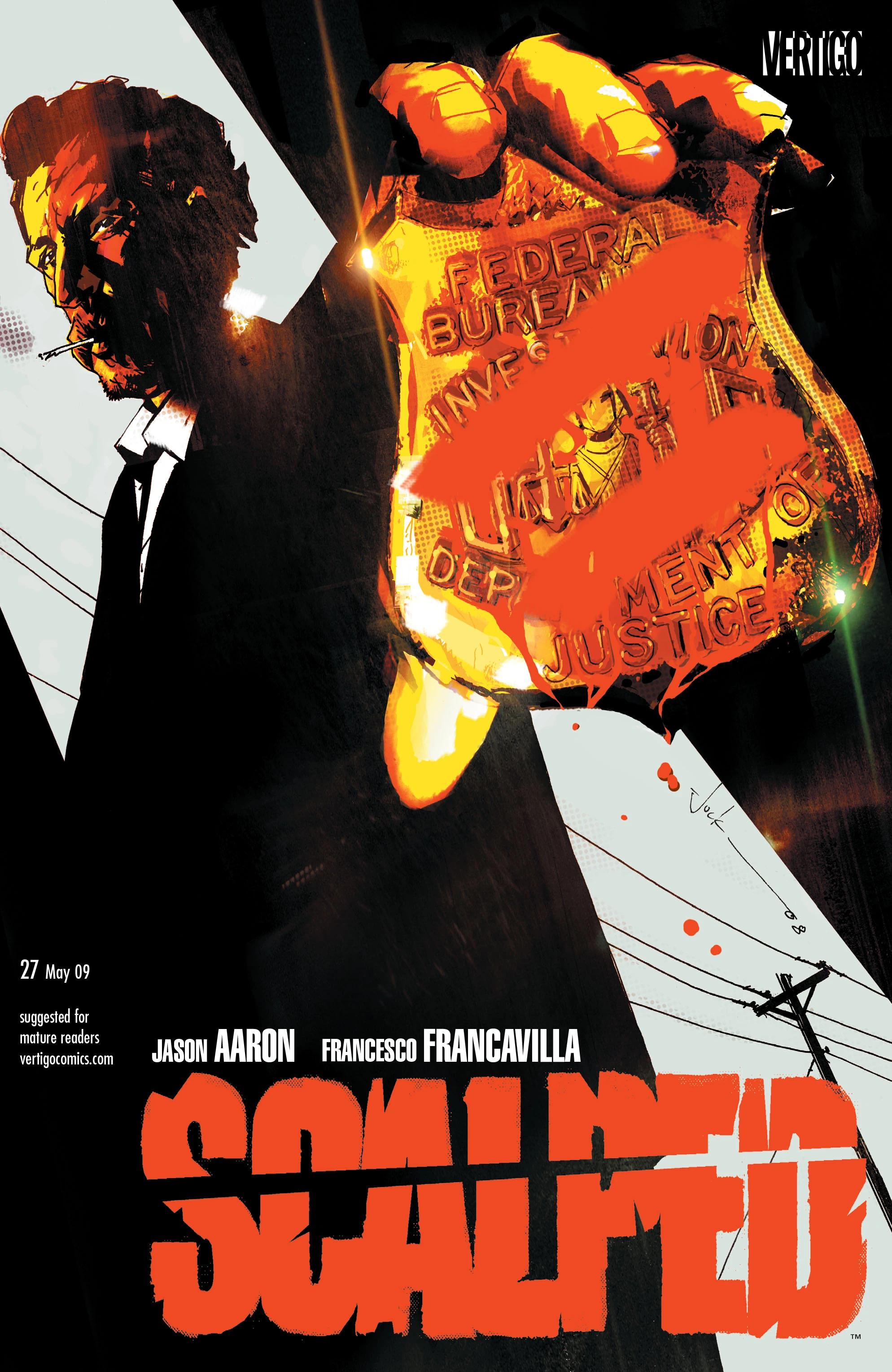 Scalped #27 (DC, 2009 — Cover A) cover